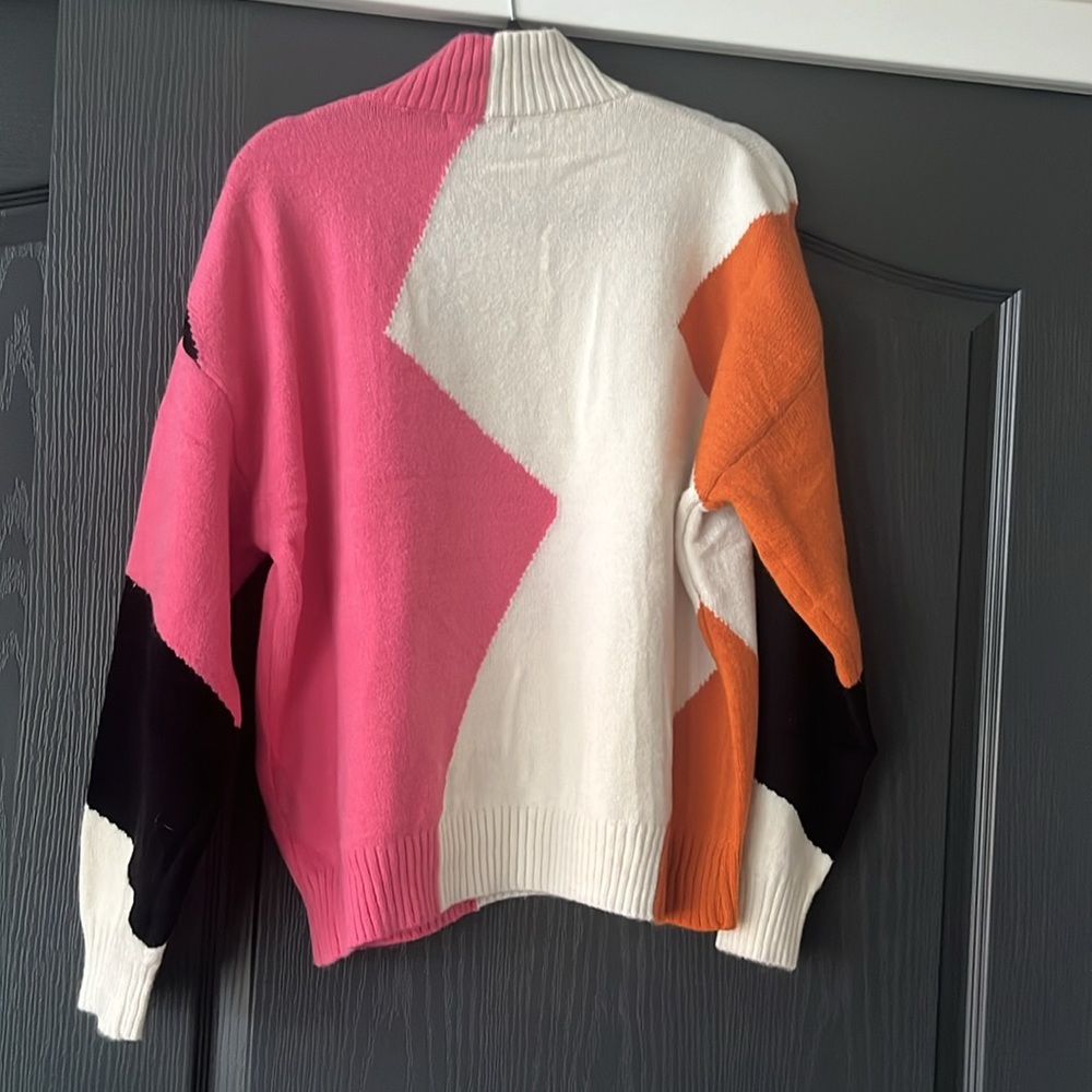 Color block sweater - Picture 3 of 3